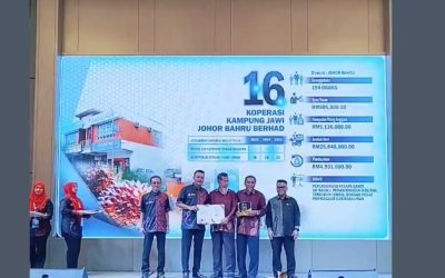 ANUGERAH KOPERASI TERBAIK & SEKTOR PERLADANGAN TERBAIK